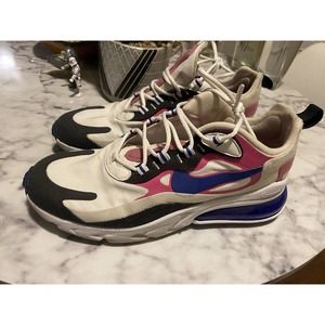 Nike Air Max 270 React CI3889-100 Women’s Shoes Size 9 Great Condition